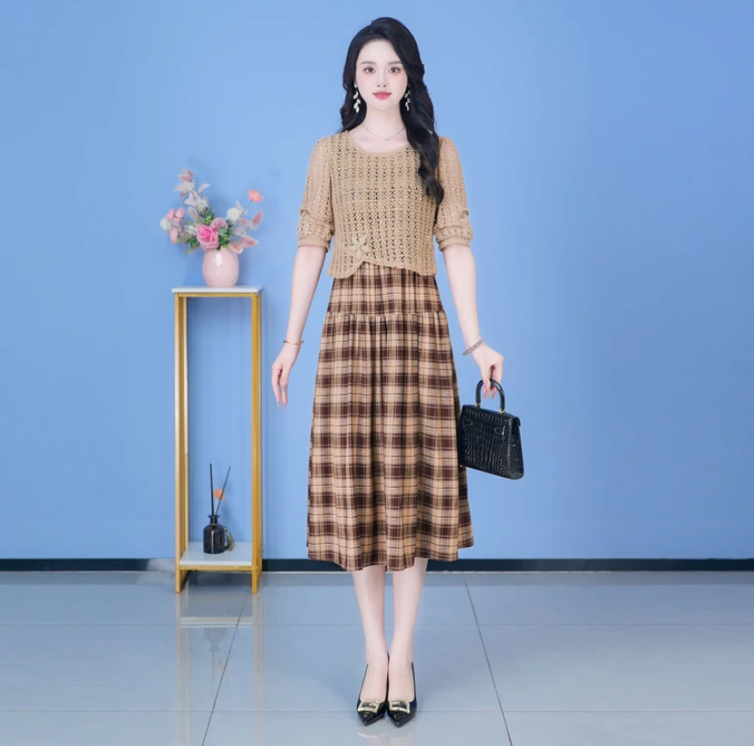 【新品上新】2025年早秋新款套装裙两件套时尚优雅减龄洋气套装