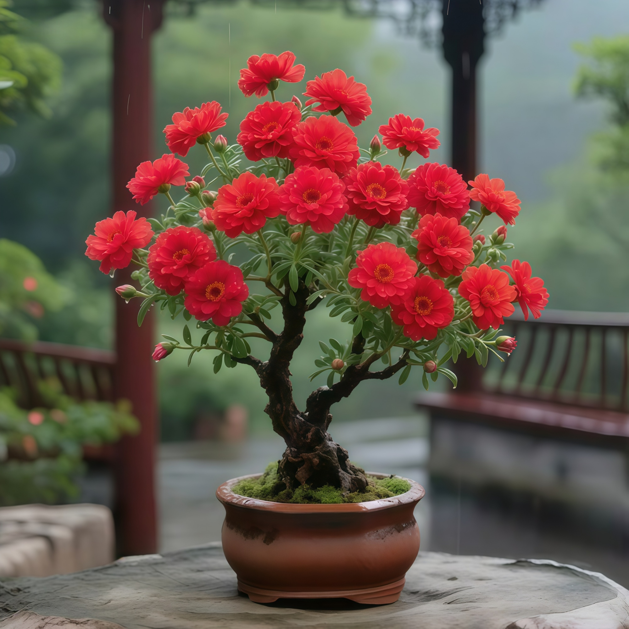 红色太阳花重瓣花苗好养花卉庭院绿植盆栽带根四季植物阳台室内外
