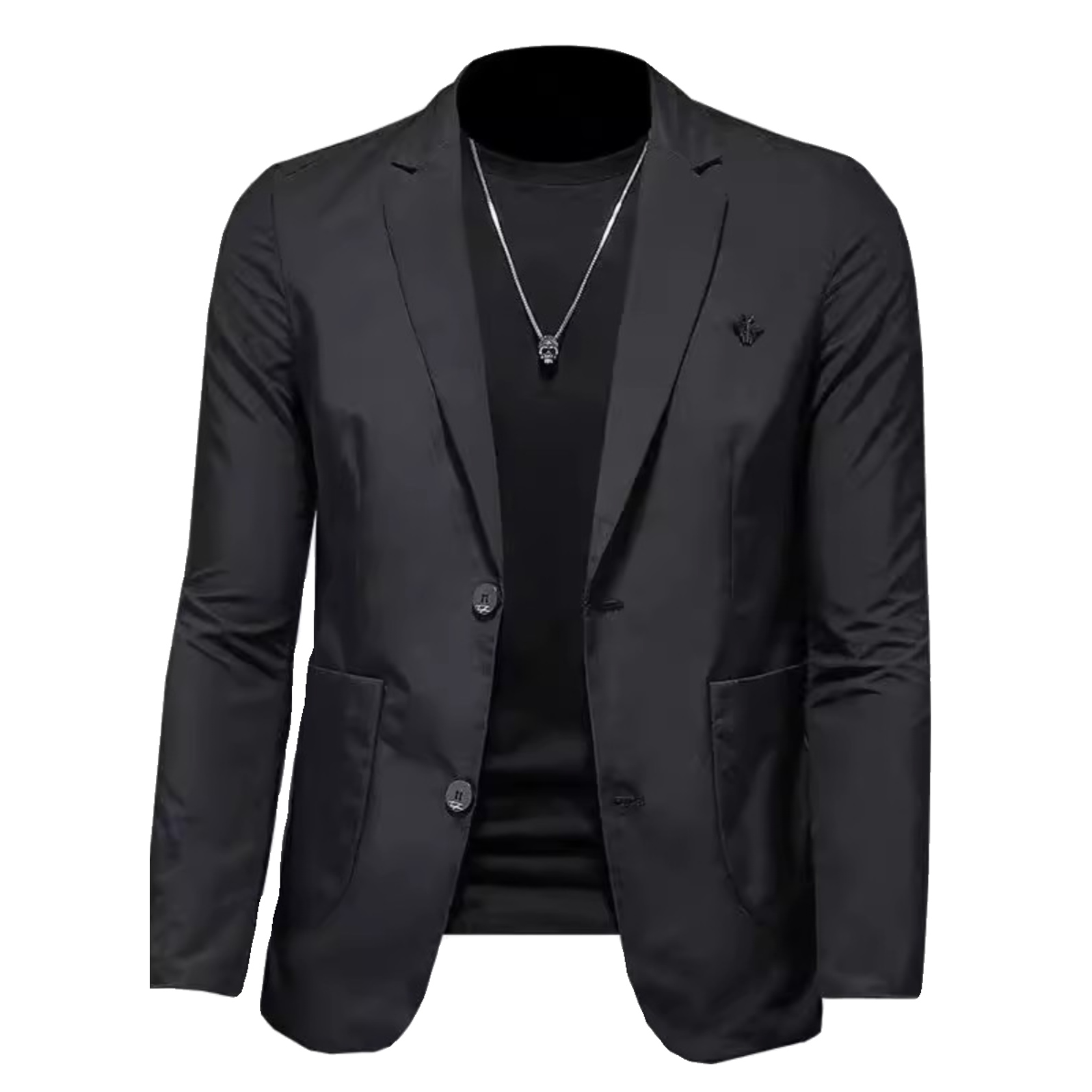 贾鲁萨加高端时尚春秋季新款西装男士潮牌商务休闲百搭高级感西服