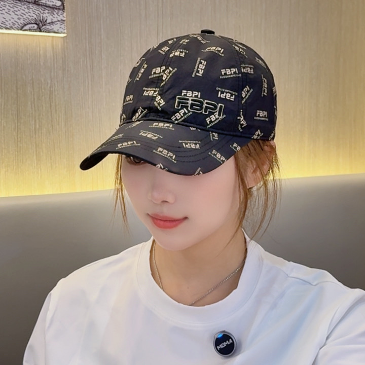 【秋冬新款】男女同款四季通用遮阳帽夏季弯檐棒球帽帽子休闲刺绣