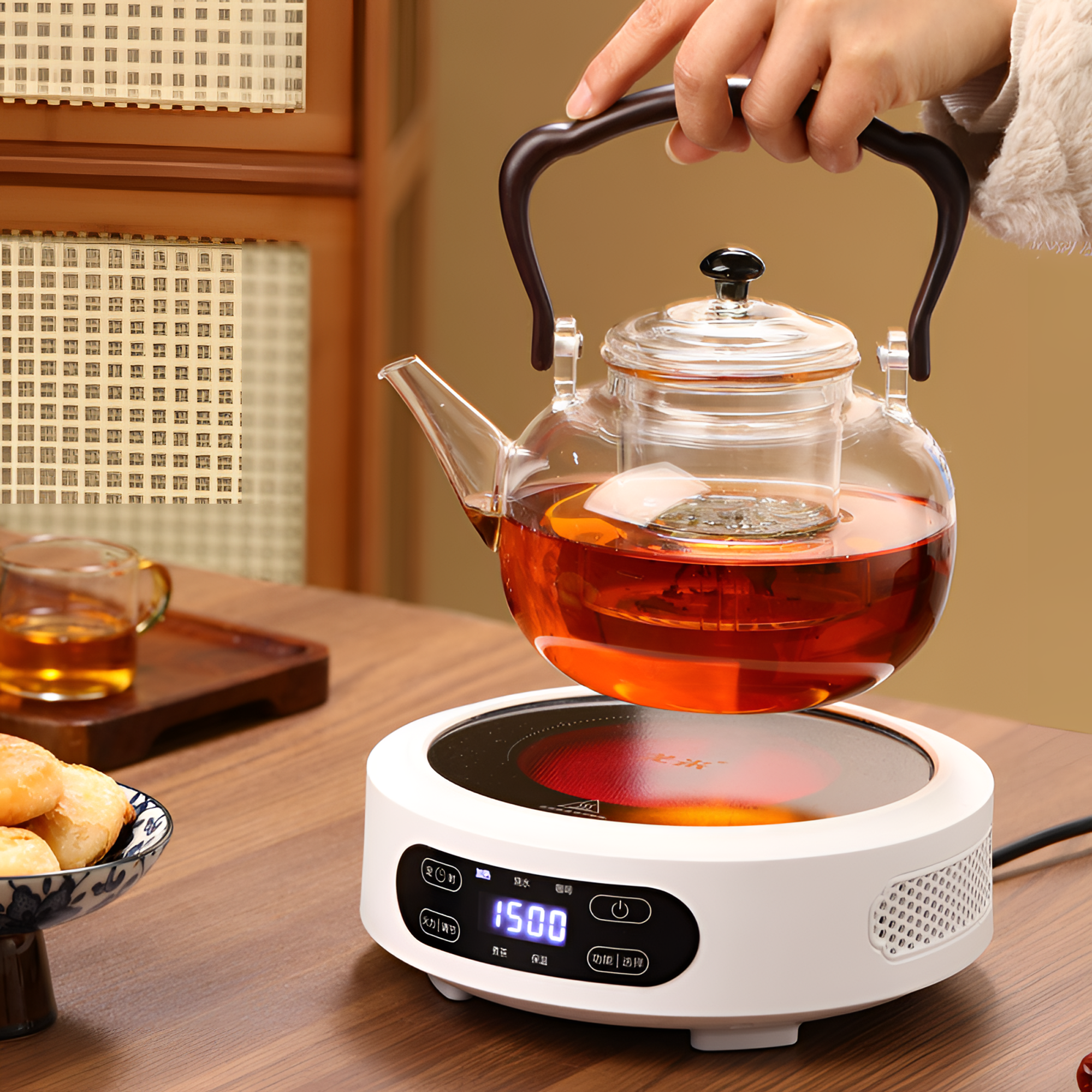 多功能1500W烧水陶炉【终身质保@一年换新】蒸煮茶炉家用电陶炉
