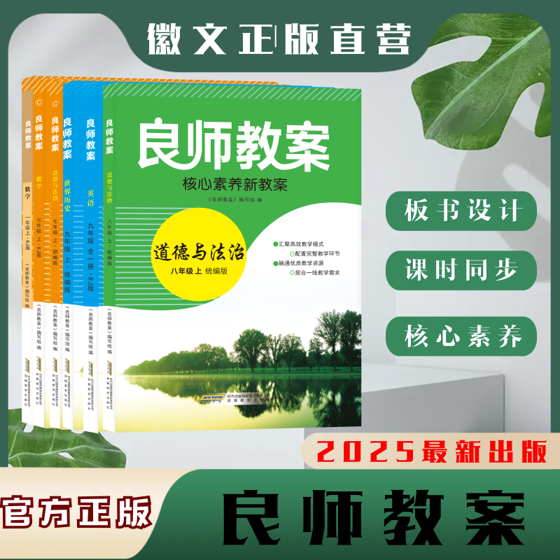 徽文文化良师教案 核心素养新教案 高效教学模式 初中系列七八九