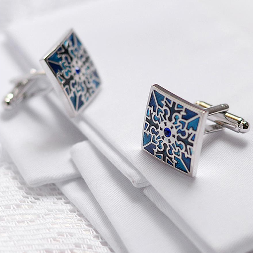 简约亮银袖扣法式袖扣袖钉男士袖口钉法式衬衫扣包邮网红轻奢高档