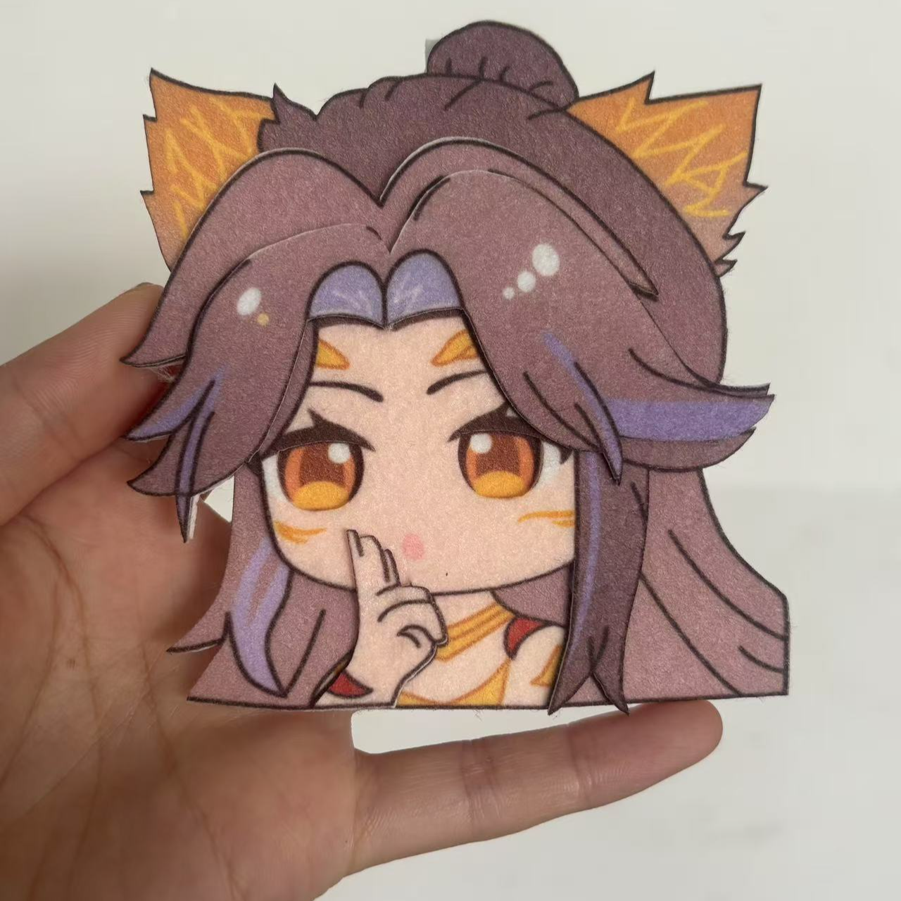 新品沧元图梅元知不织布针织挂件包包挂饰送朋友礼物