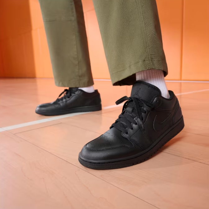 NIKE/耐克男子黑武士AJ1经典复古休闲潮流板鞋运动鞋553558093