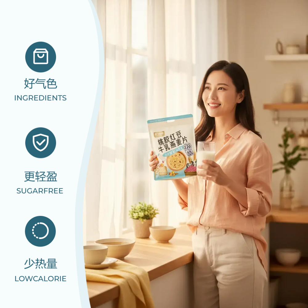 麦饱饱 【1周试用】1大包+送5小袋燕麦饱腹代餐即食燕麦片控卡控糖