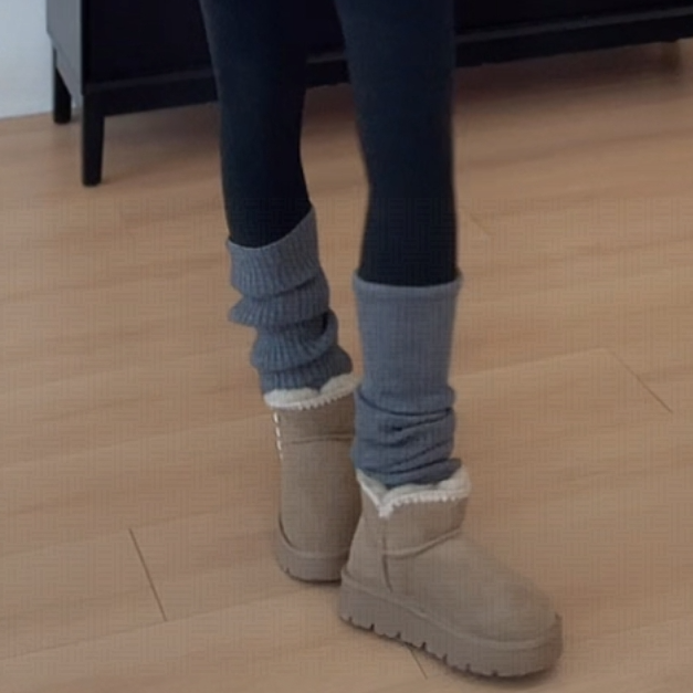 【余欢欢】秋季时尚气质休闲百搭显瘦保暖袜套-YHX50101