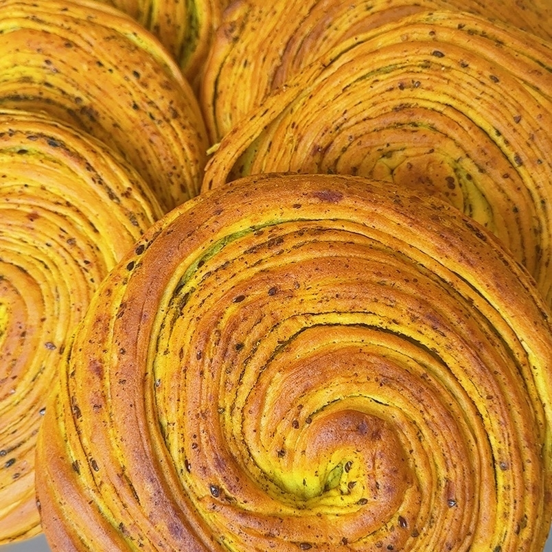 西北口味清真手工特产甘肃特产胡麻香豆椒叶锅盔