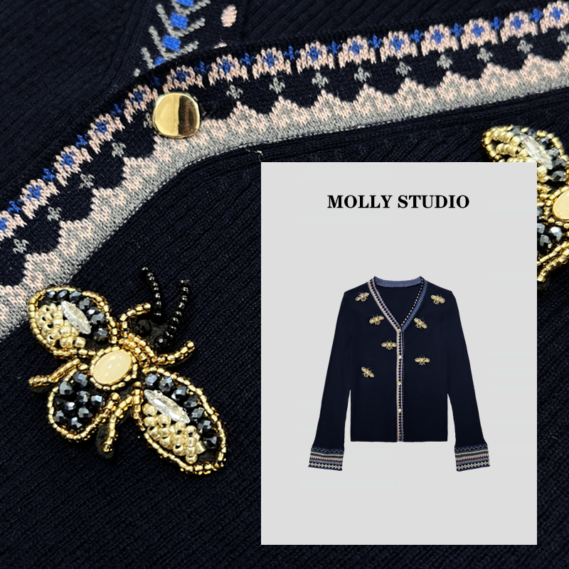 【伦敦日记】Molly 时尚气质简约 上衣 M2025546