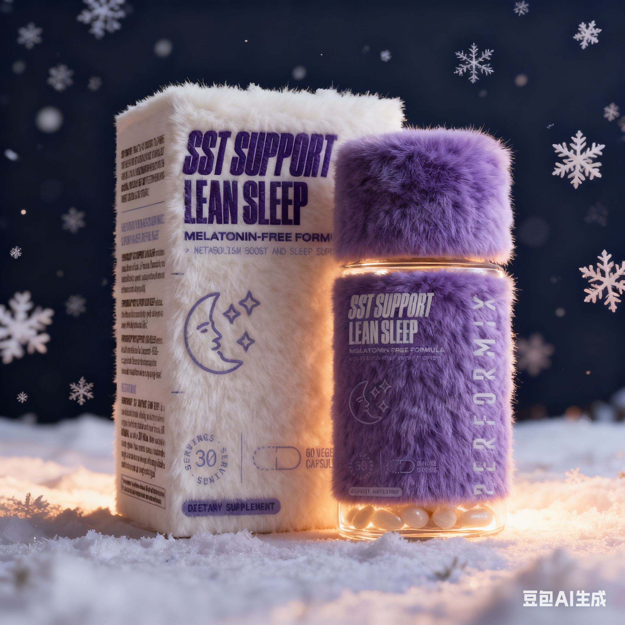 【晚安片】夜魔2代上新Performix茶氨酸GABA绿茶提取物植萃晚安胶囊