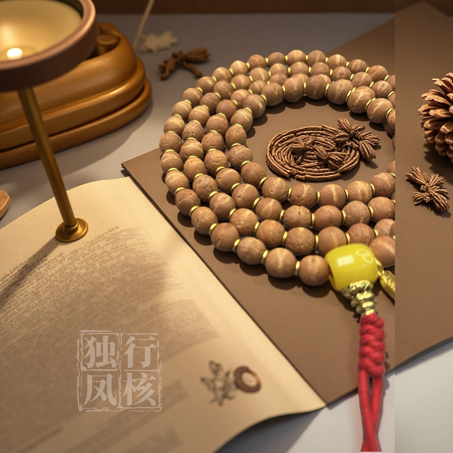 酸枣核108念珠6mm7mm8mm8.5mm