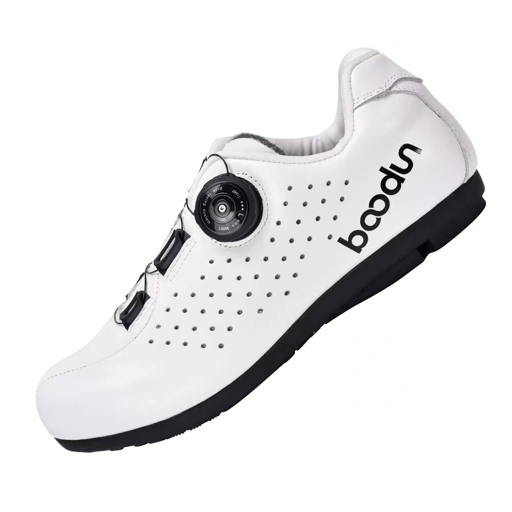 Boodun骑行鞋男公路山地自行车单车无锁透气硬底专业骑车鞋