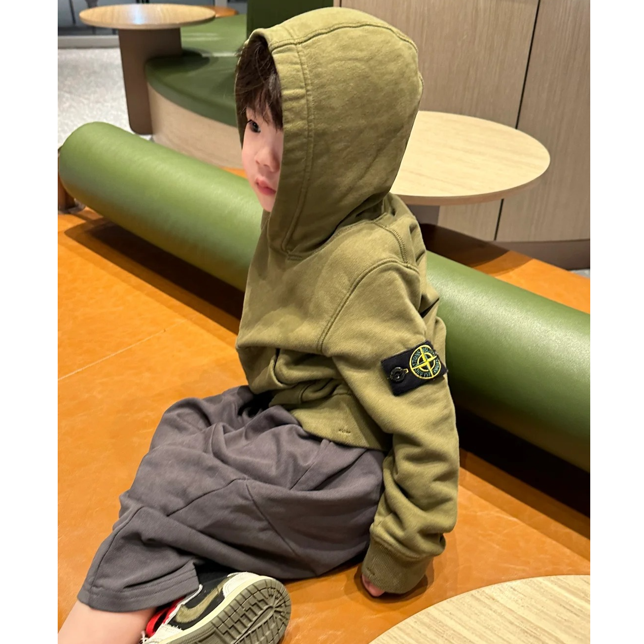 现货】壹妈韩版童装春秋男女童秋装洋气卫衣潮牌炸街时髦儿童外套