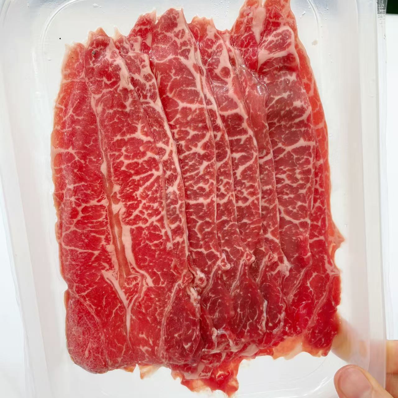 炒菜火锅健身水煮用 和牛维加斯切片原切牛肉片 瘦嫩 200g*10