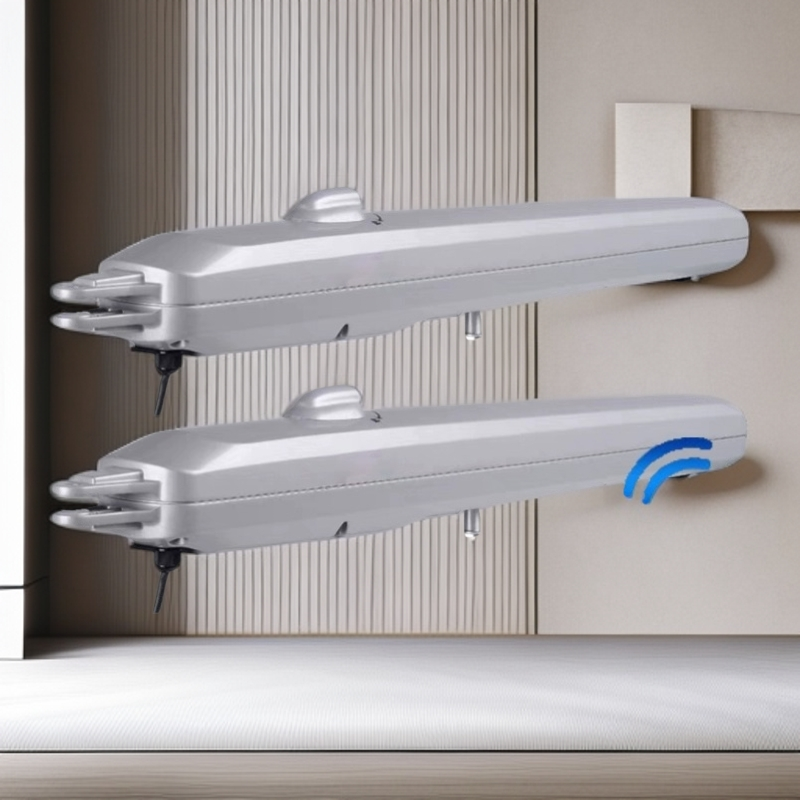 直臂开门机电动遥控刷卡刷脸全自动开门机