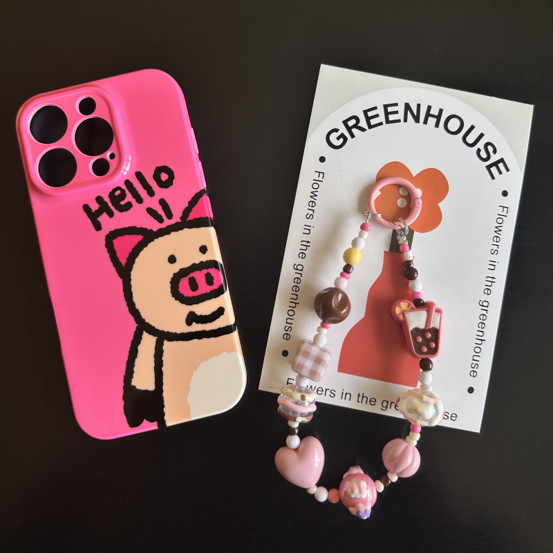 hello猪猪菲林软壳适用苹果17promax手机壳16华为vivo小米15oppo