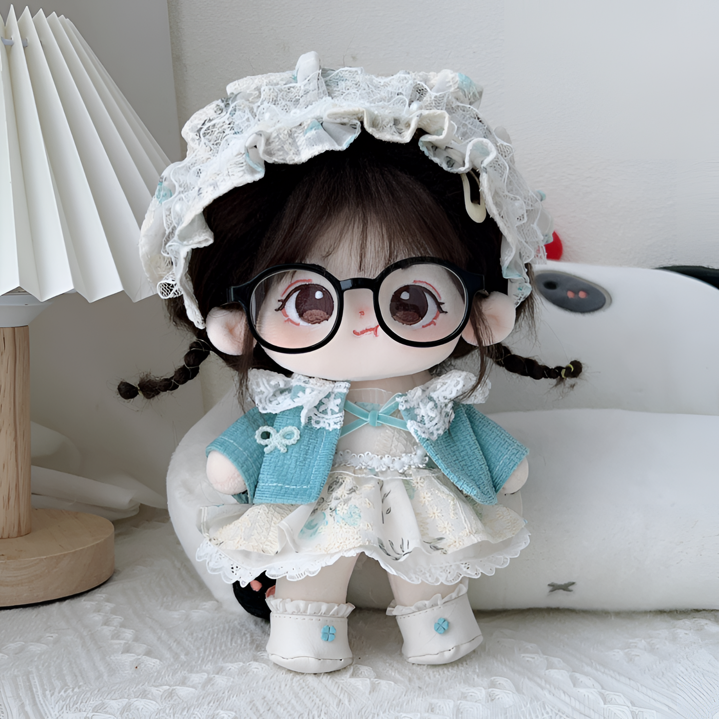 棉花娃娃女娃官方正版20cm难哄公仔玩偶送女孩子朋友同学精美礼物