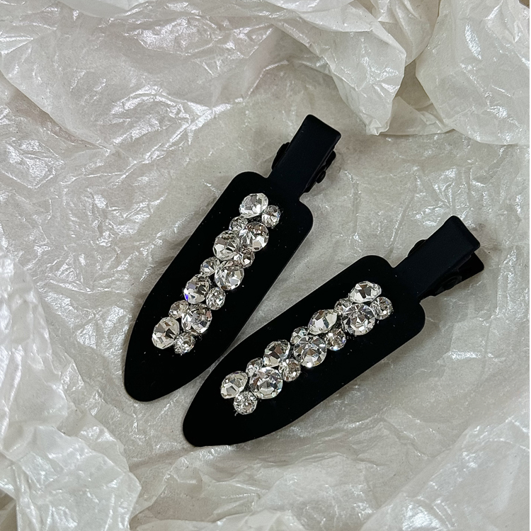 高端气质金属夹简约无痕化妆夹头饰甜美鸭嘴夹刘海碎发边夹发卡发