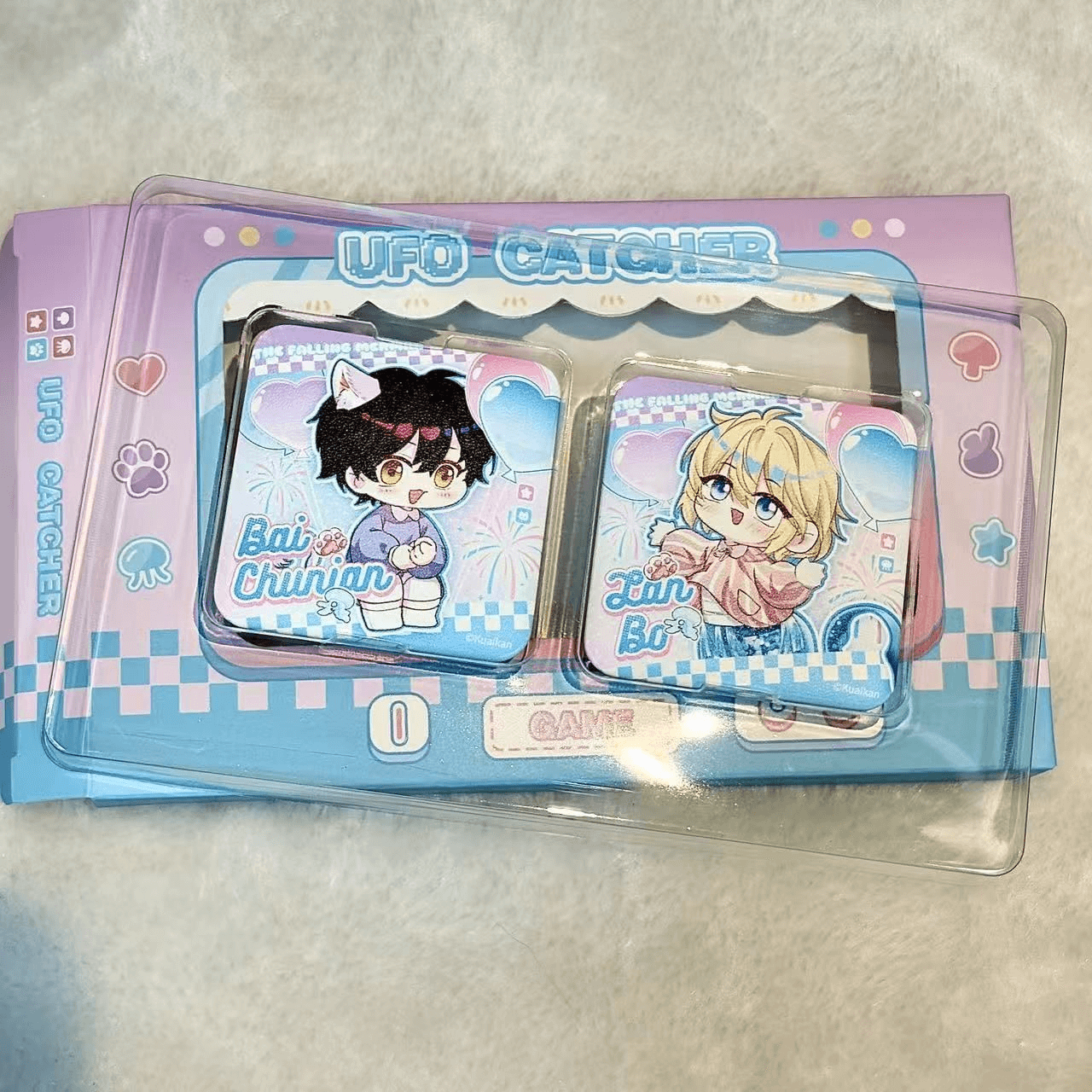 【赠限定人鱼赠品】人鱼陷落白楚年兰波吧唧徽章婚谷周边