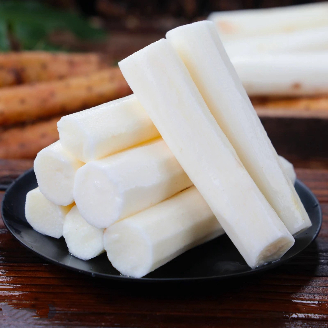 【大果】正宗小白嘴山药47厘米三斤装产地直发不水洗不泡药邮政甄选