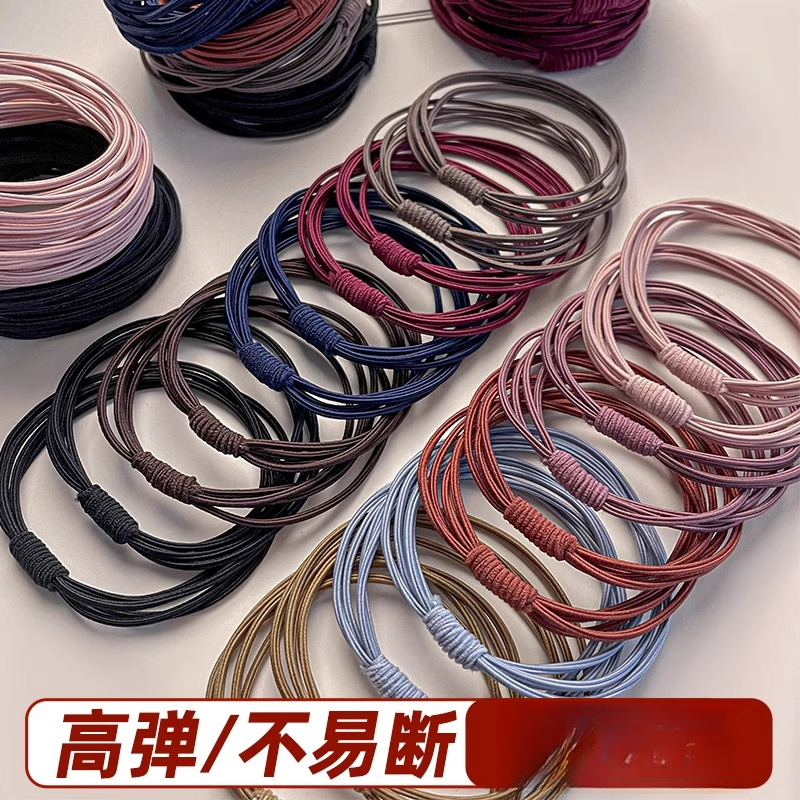 橡皮筋女扎头好物感发圈头绳2025新款好物头发头圈高弹力耐用发绳
