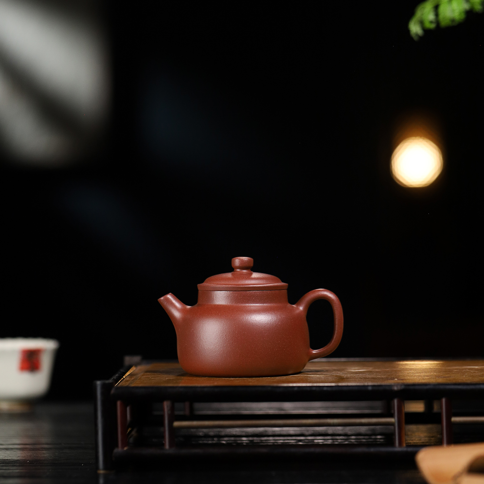 宜兴紫砂茶壶约140cc原矿龙血砂德钟壶小品功夫茶壶茶具真品手工