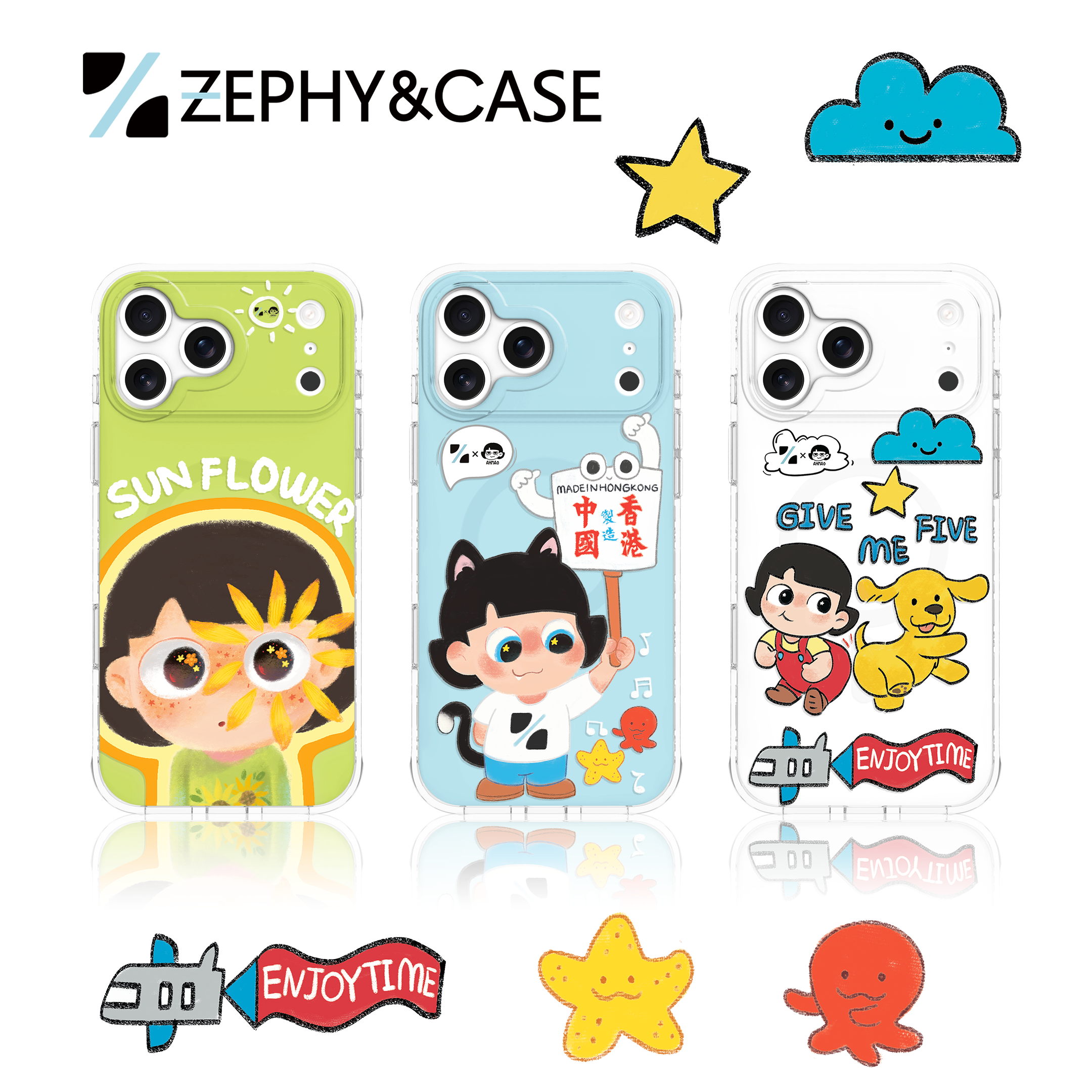 ZEPHY&CASE｜AHMAO 第三期 磨砂新IMD iPhone手机壳17/16/15/14