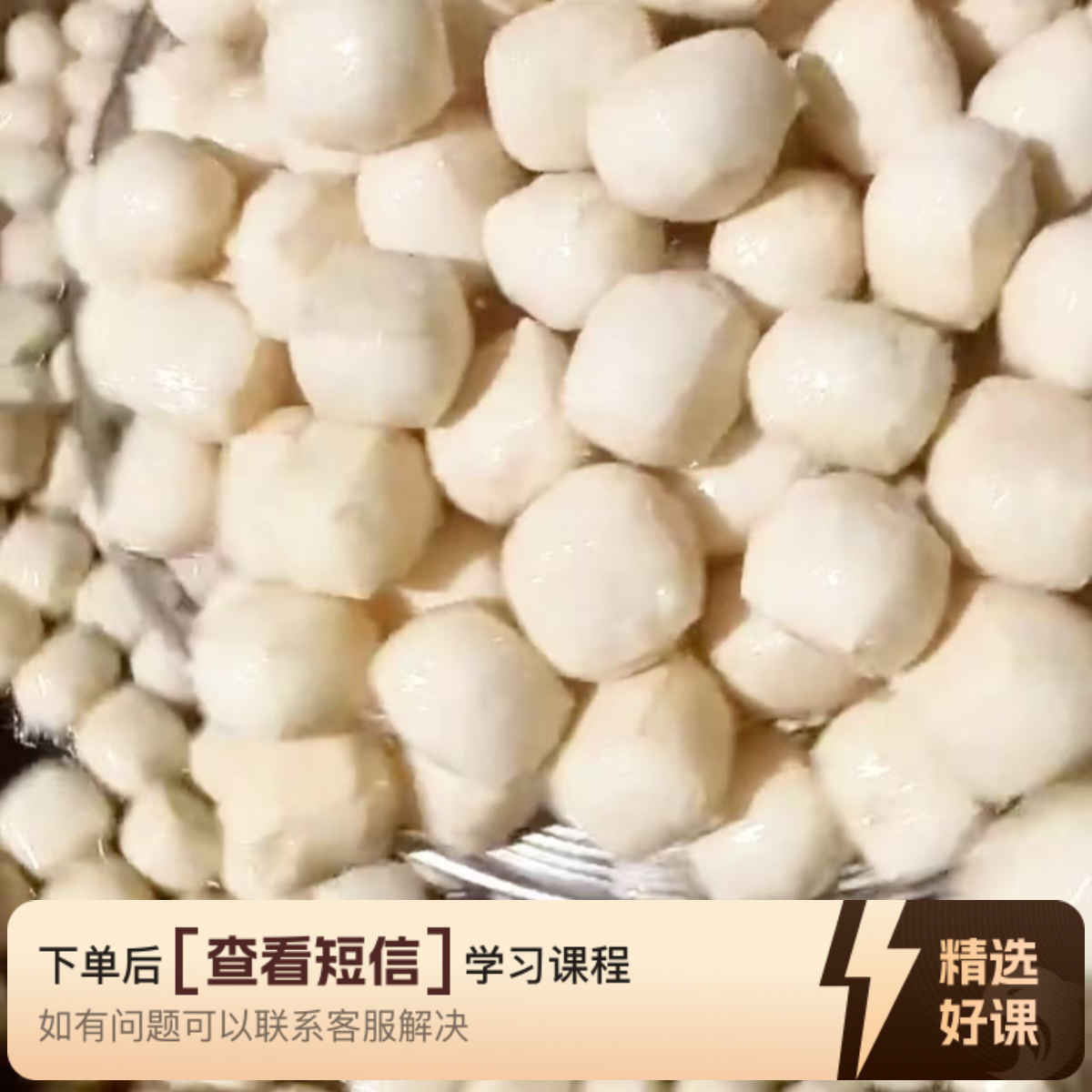 郭哥卤水豆腐泡线上视频课(炸豆腐）（留意短信解锁课程）