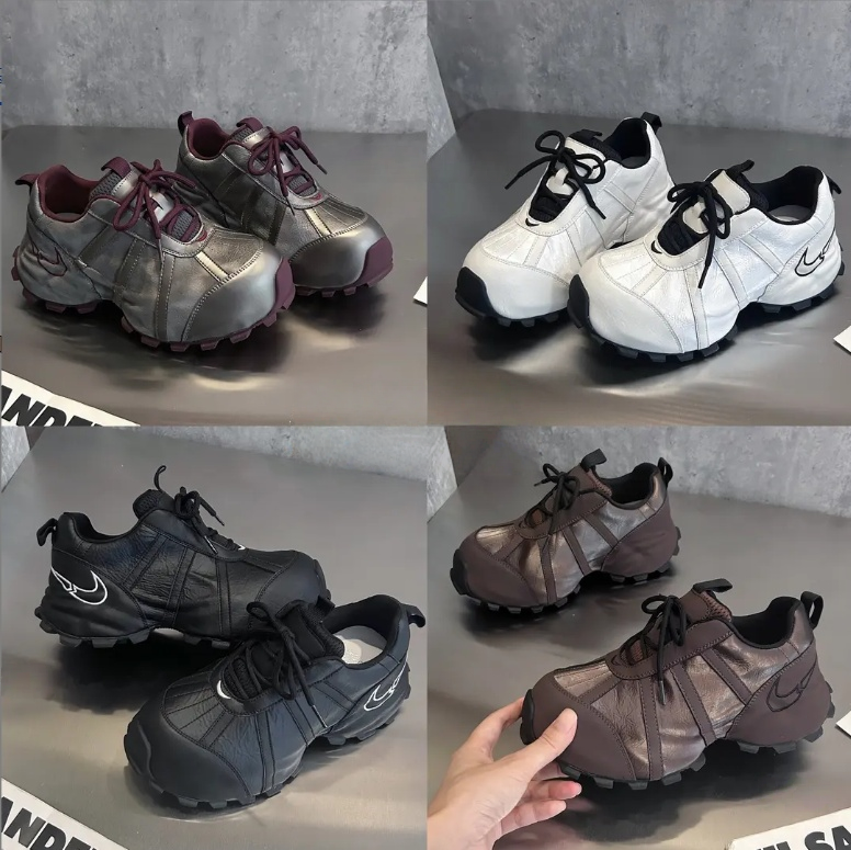 【现货】思思女鞋“完美主义”2025新款厚底时尚网红老爹鞋百搭透气in