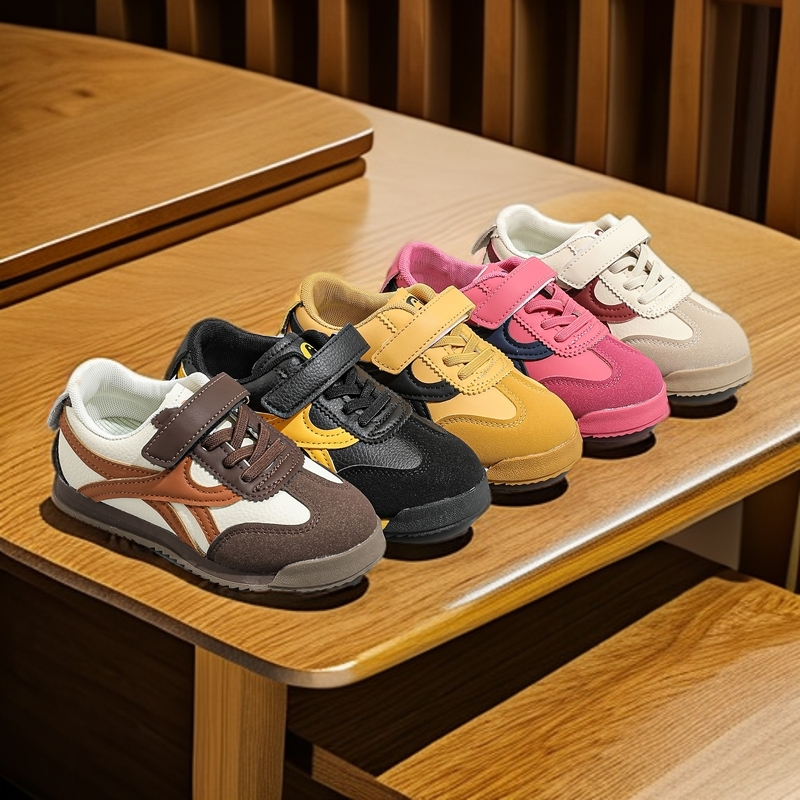 童鞋男童阿甘鞋2025新款秋季儿童运动鞋女童鞋子中大童休闲跑步鞋