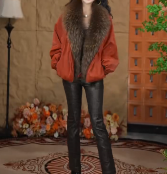 2025冬季时尚潮流百搭精品女装蓝M99ax