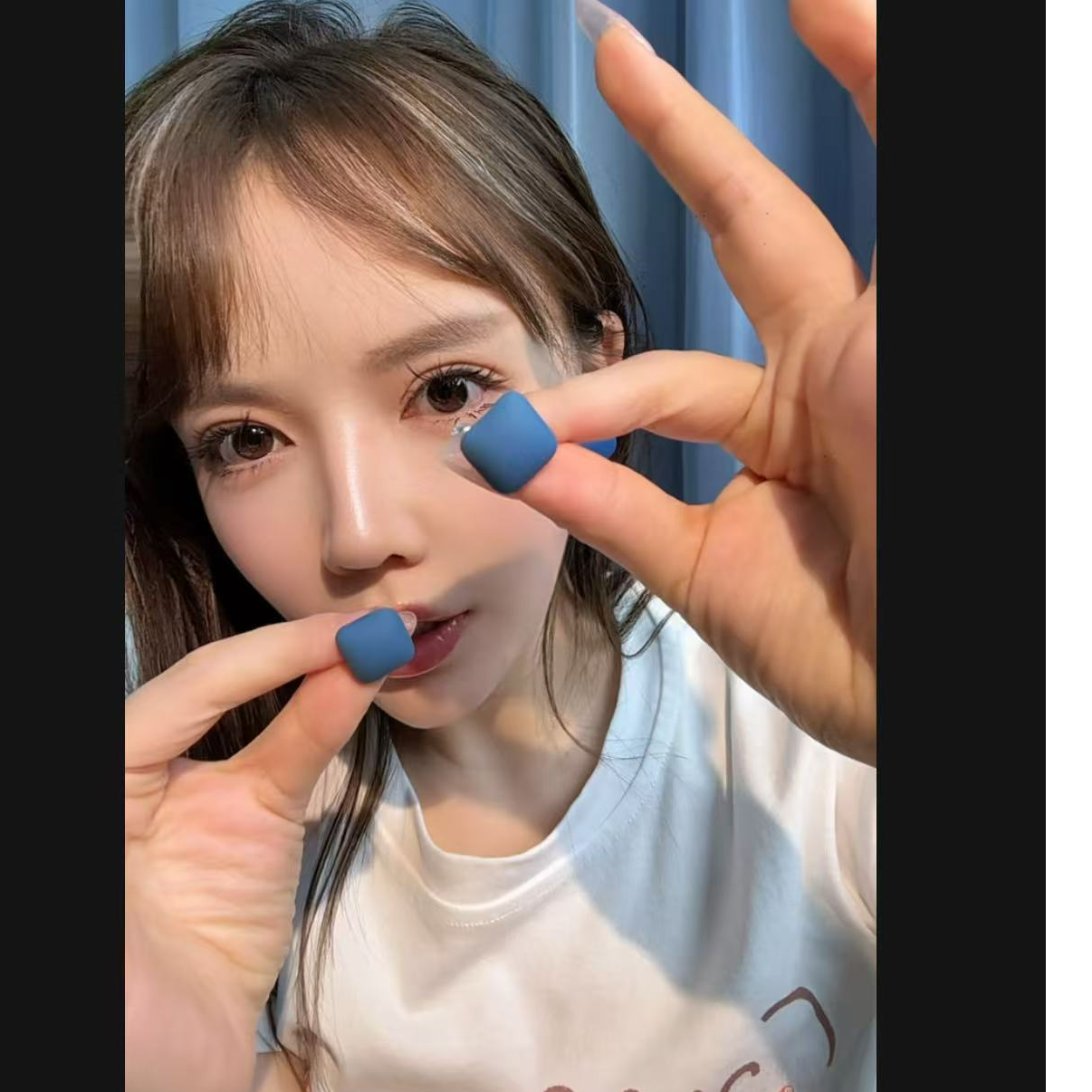 合金树脂耳饰 几何气质彩色耳饰极简风简约韩版韩式饰品女耳钉