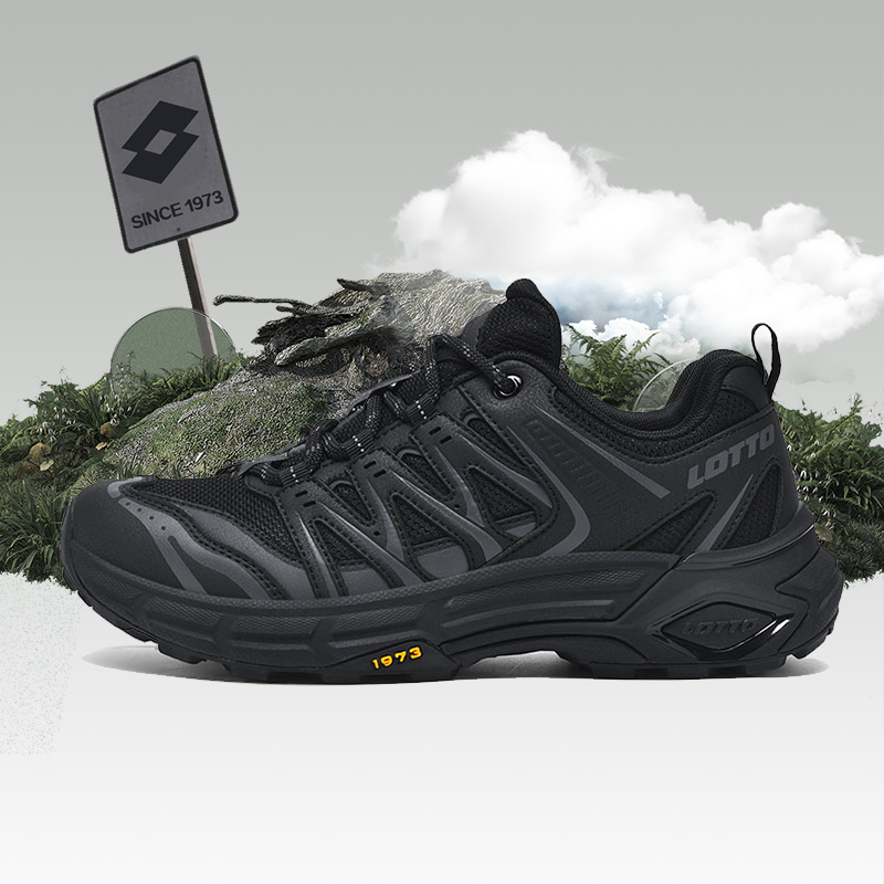 山野3|乐途男户外徒步登山鞋2025秋冬款透气软底减震防滑运动鞋子