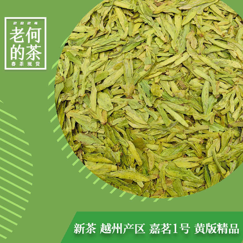 2025 大佛龙井  越州产区 嘉茗一号 黄版豆香（迎春专用款）