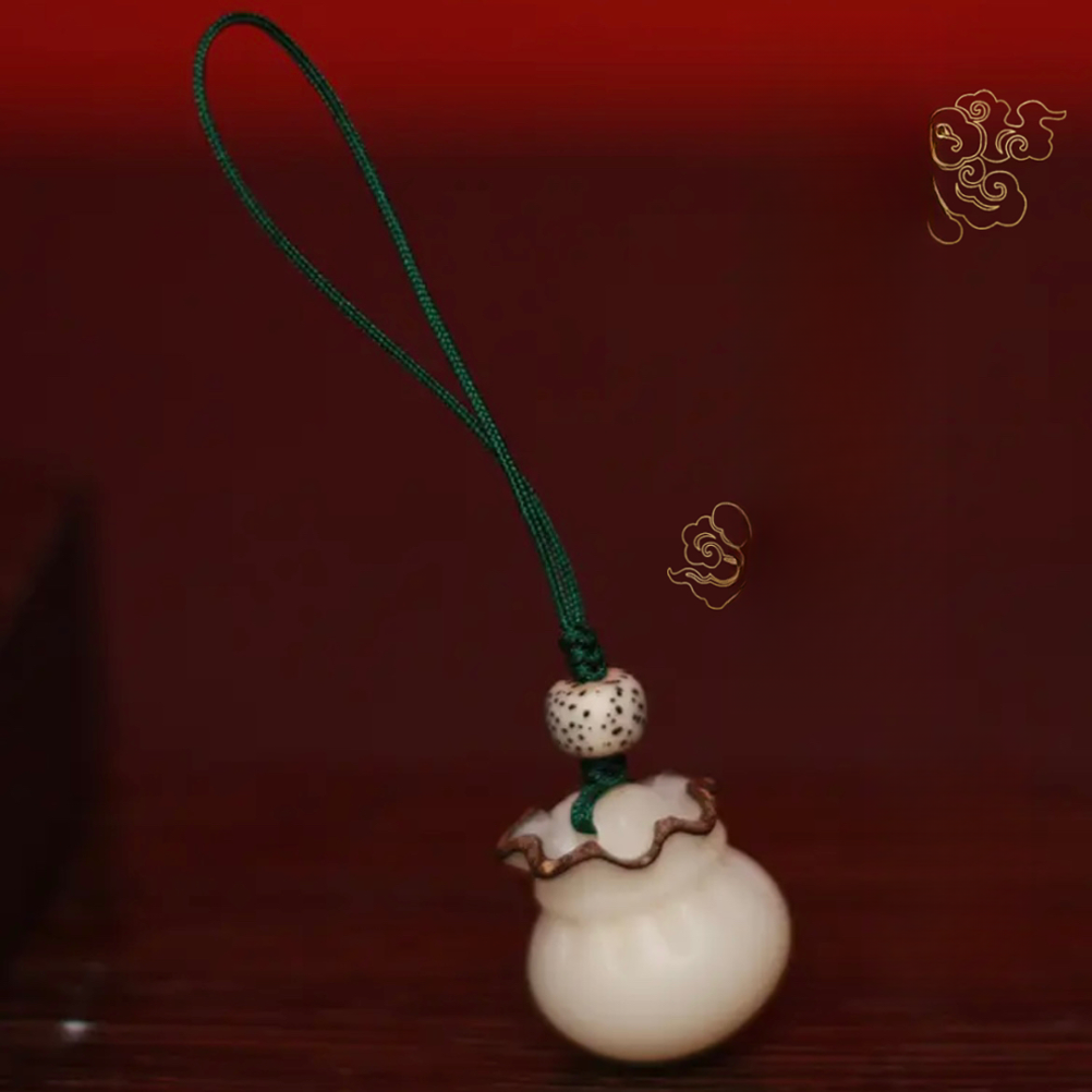 【菩提钱袋】新款手机链菩提树脂钥匙扣吊坠挂件挂饰精致饰品小巧