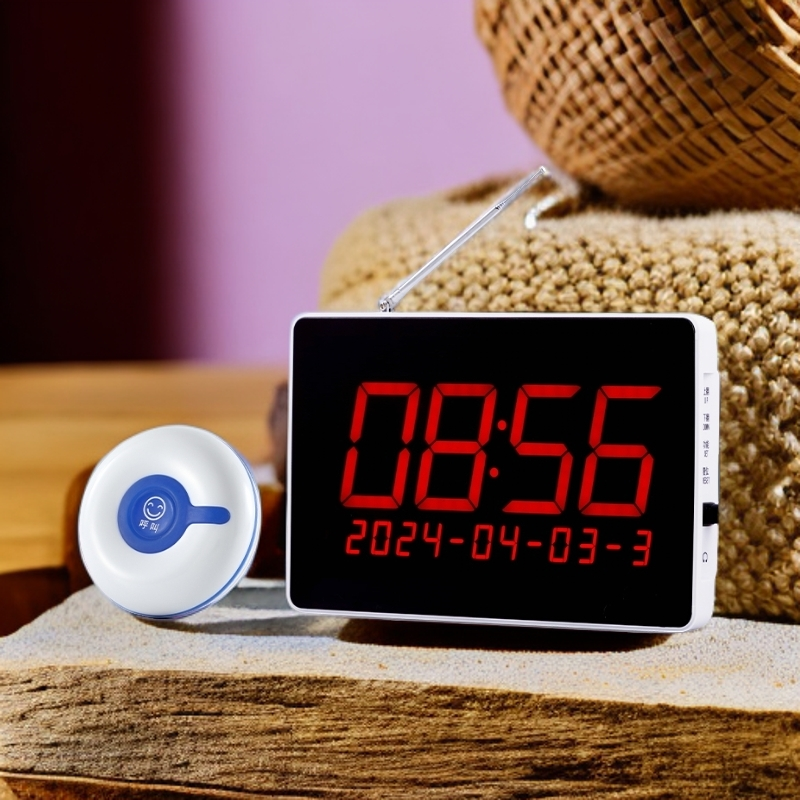 柯铃茶楼饭店无线呼叫养老院远程呼叫器包厢餐饮饭店呼叫器按铃