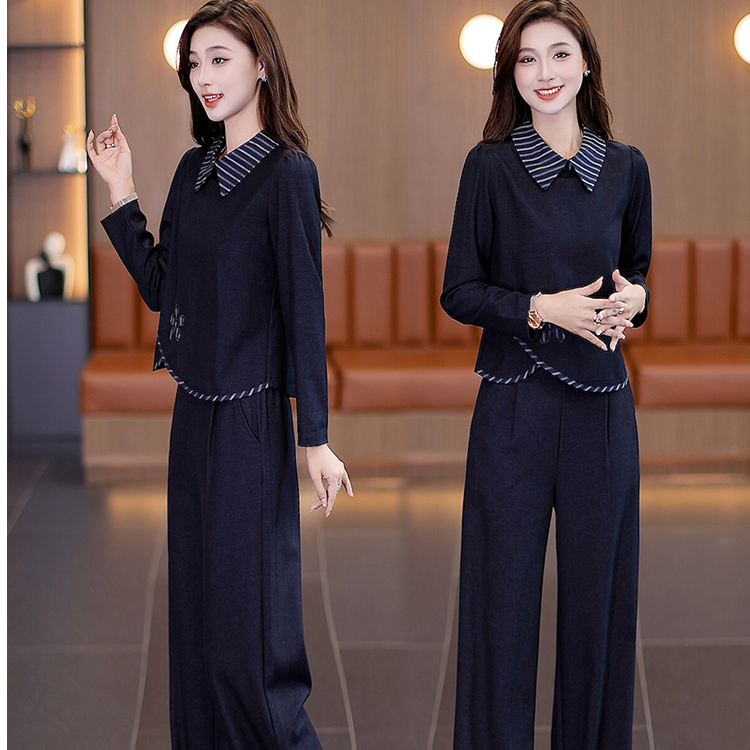 休闲女装时尚秋装套装2025年新款春秋洋气质网红爆款时髦两件套裤