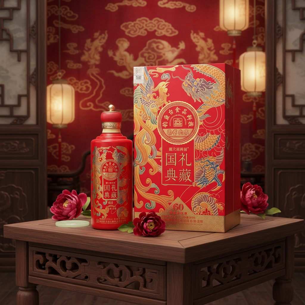 龍天禧鸿福 · 国礼典藏酒[60] 酱香型白酒53度500ml