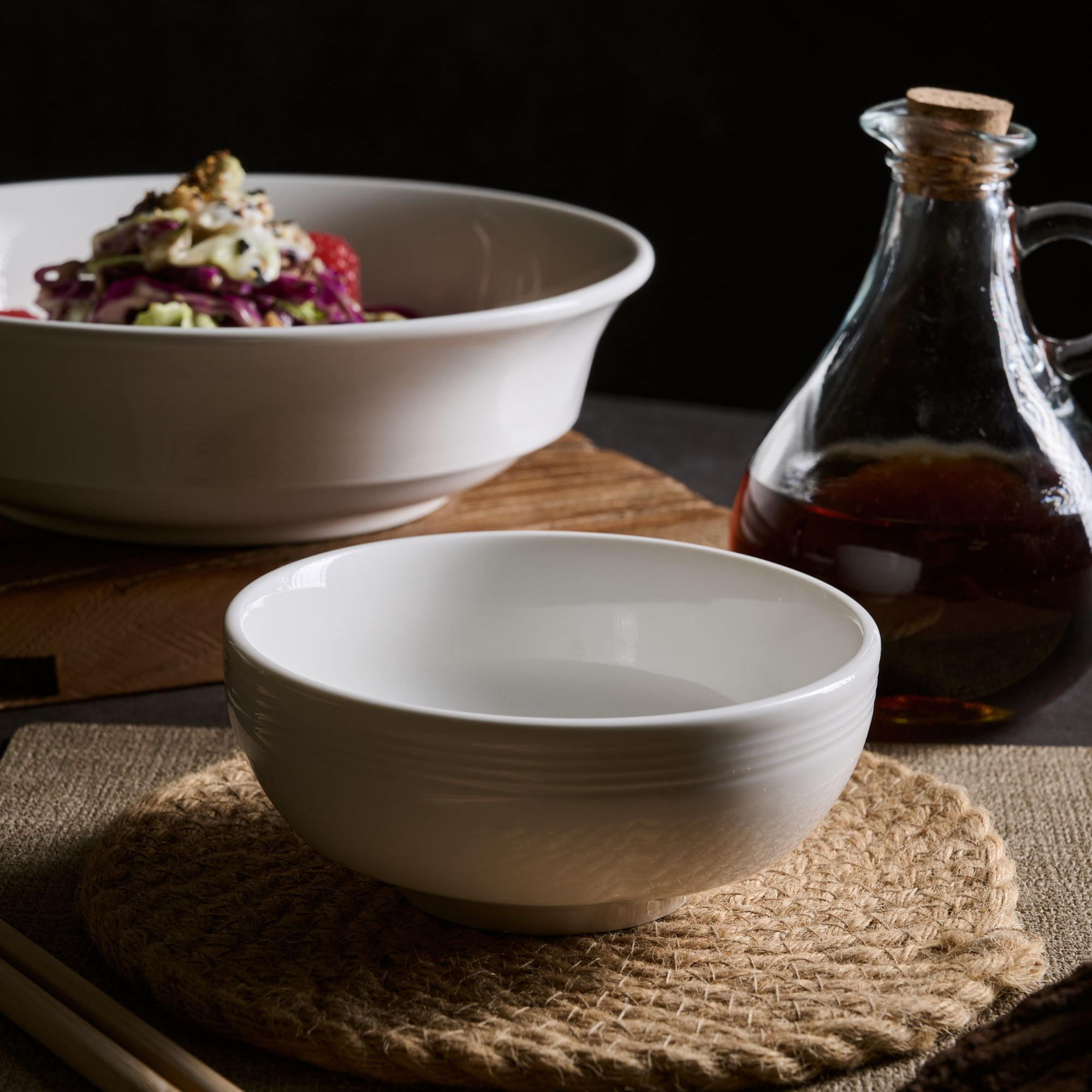 双11福利云山景墨陶瓷4.75寸开元米饭餐具乔迁礼物