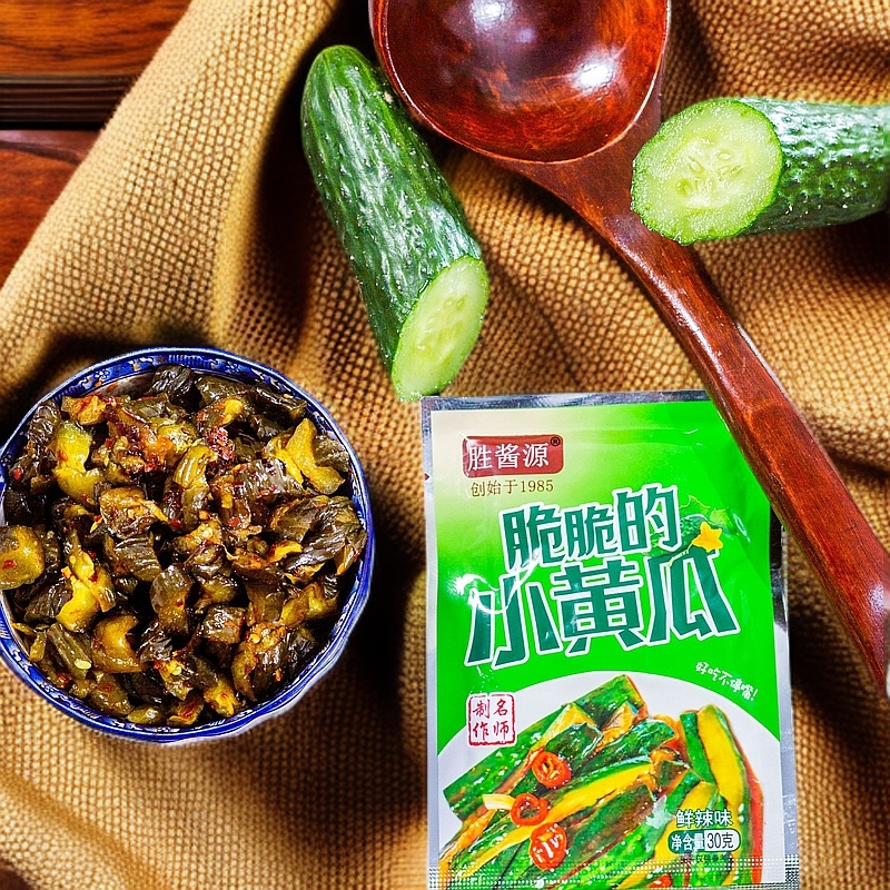 山东特产脆脆小黄瓜清脆可口萝卜干榨菜开胃下饭菜