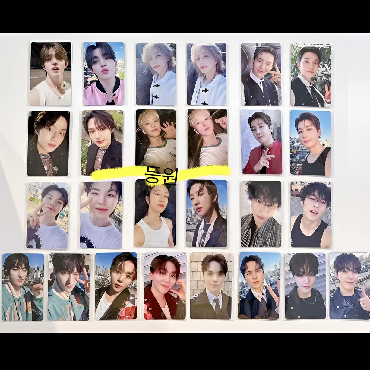 SEVENTEEN教保文库特典卡 保真保正 SEVENTEEN教保特典 次卡 SVT