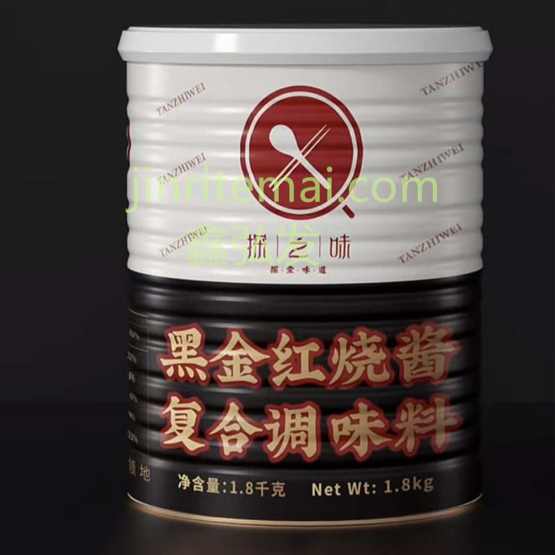 探之味黑金红烧酱复合调味料焗蜗牛怪味红烧肉黑鸭煲料红焖酱商用