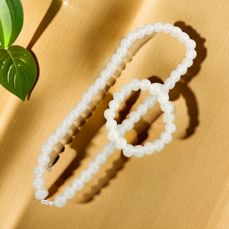 【月月专属】月光珠圆玉润珐琅妈妈链+手串DH6187