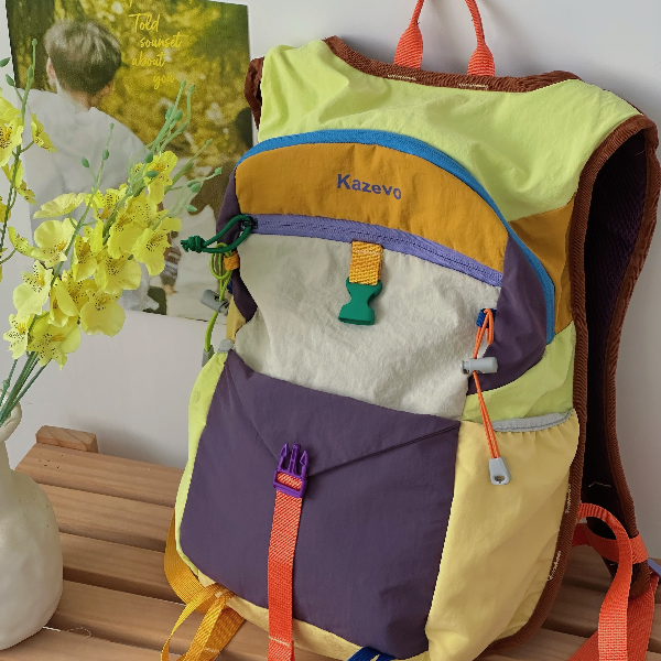 山系多巴胺户外运动夏日出行登山包轻量便携双肩包大容量包包