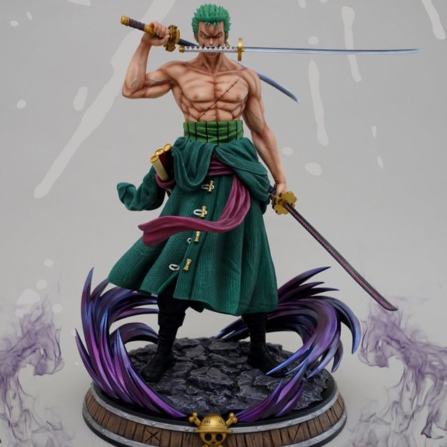 【MG精品】优质GK梦幻索隆37cm海贼王动漫草帽团模型手办礼物摆件