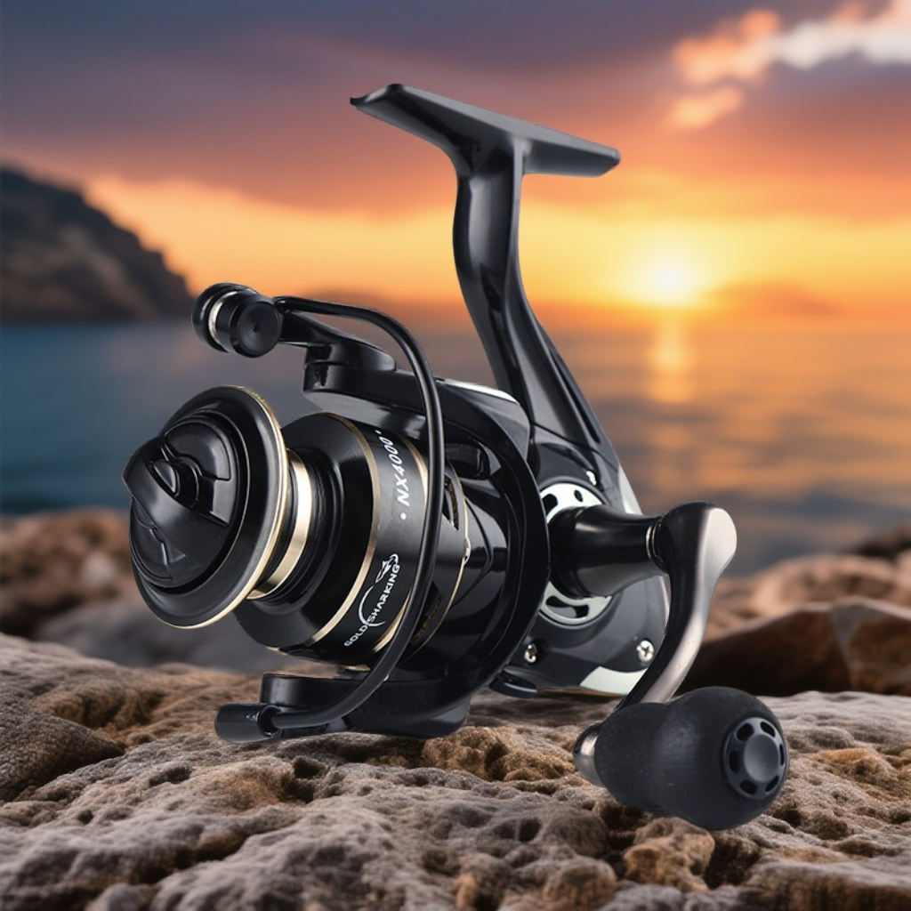 金鲨王渔具全金属深海钓鱼渔线轮海杆轮锚鱼轮远投轮野钓用品必备