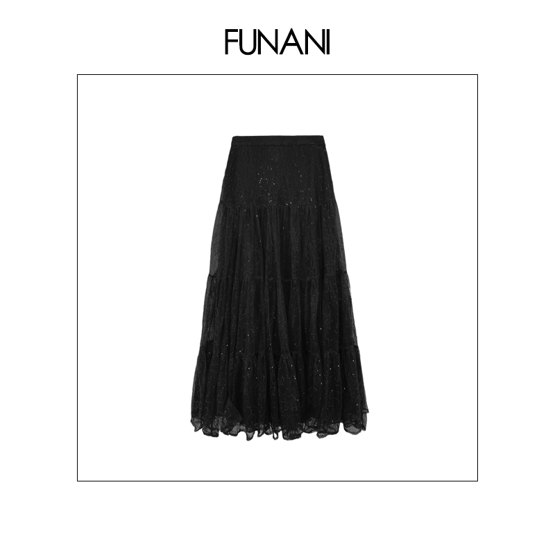 【FUNANI】 轻奢法式高级感重工原创设计感  裙子X2530105B