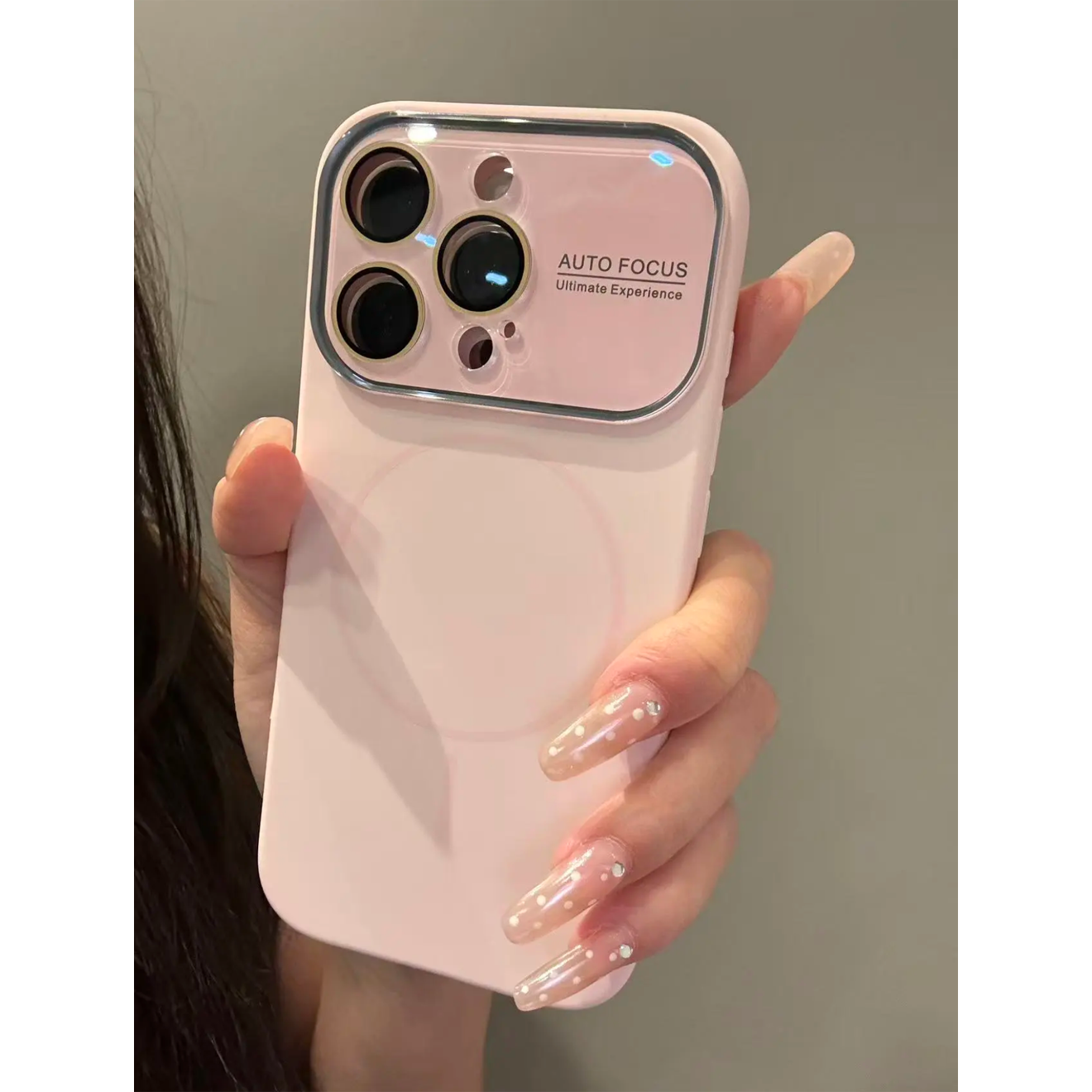 壹ins风大视窗磁吸适用苹果17Promax手机壳iPhone15Promax液态