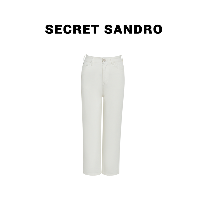 【女团裤】Secret Sandro 楚楚牛仔裤 N55287040N