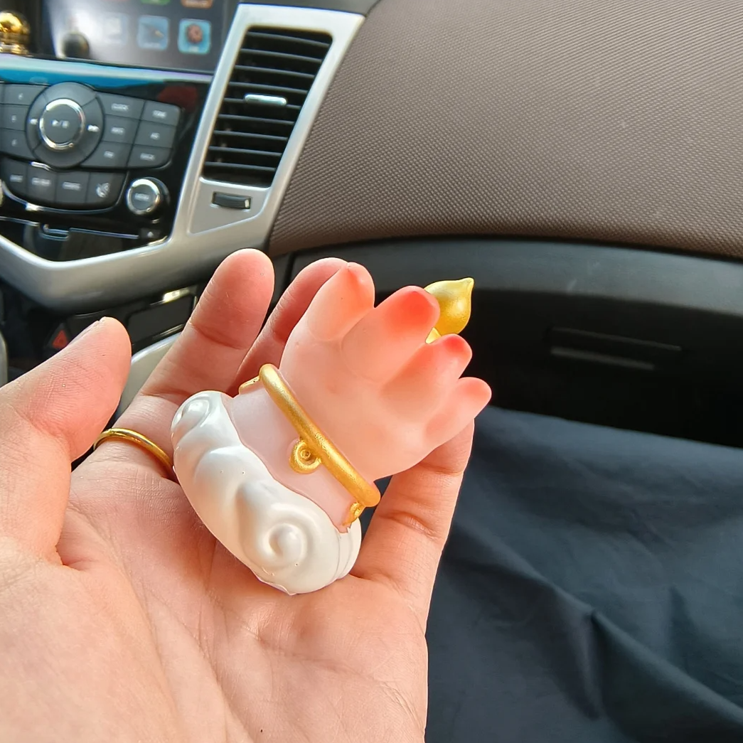 新品胖FUFU佛手迷你摆件国潮古典潮玩桌面摆件装饰品节日礼品批发